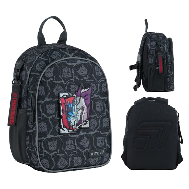Рюкзак "Kite" Kids Transformers 2от.,2карм. №TF25-2735XS