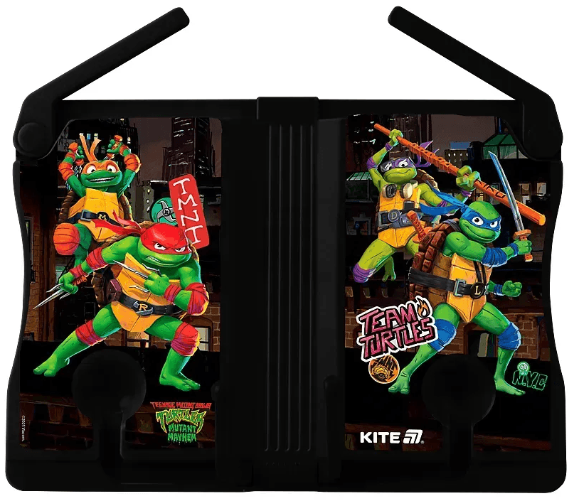 Подставка для книг "Kite" "Ninja Turtles" №NT25-391 пластиковая