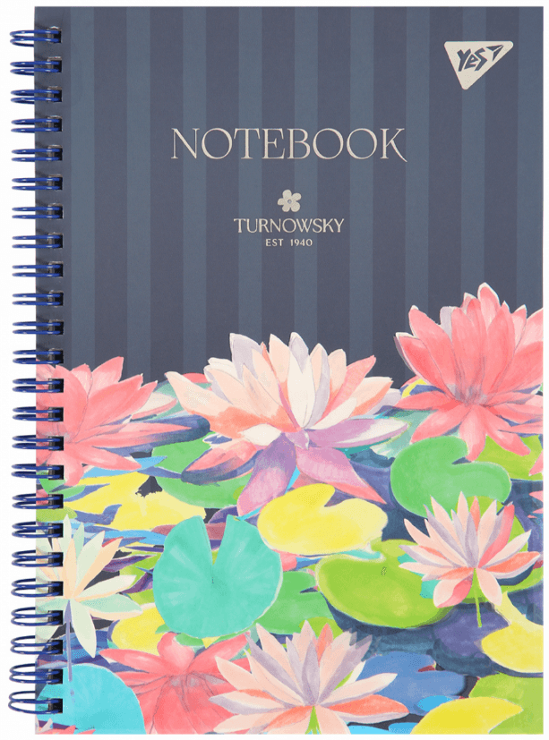 Блокнот пруж. А5 64арк. кліт. Turnowsky 7БЦ №152015/Yes/(20)(40)