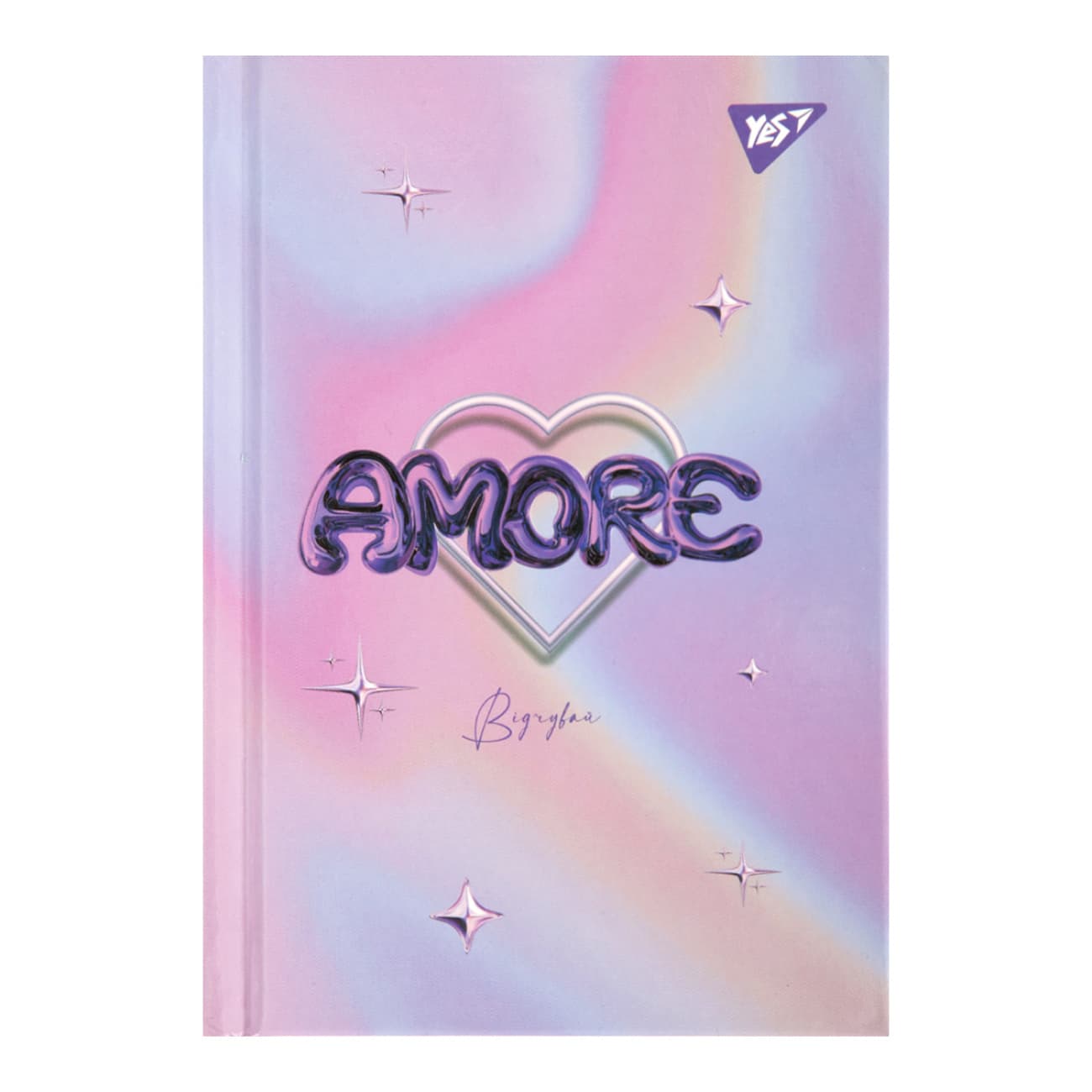 Блокнот А6 64арк. кліт. Amore 7БЦ №152067/Yes/(20)(40)