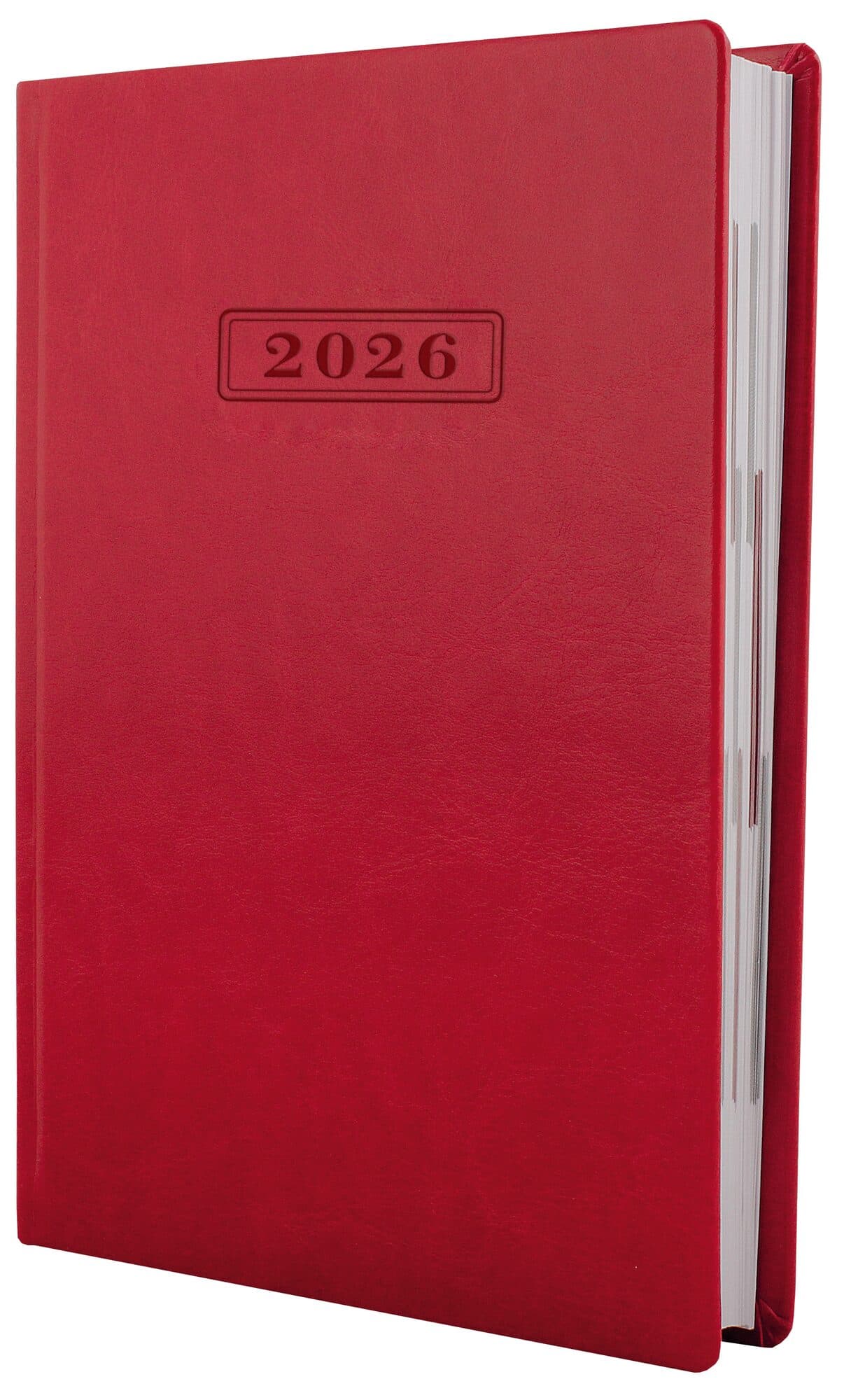 Ежедневник А5 Optima датированный 2025 Nebraska красный O25233-03
