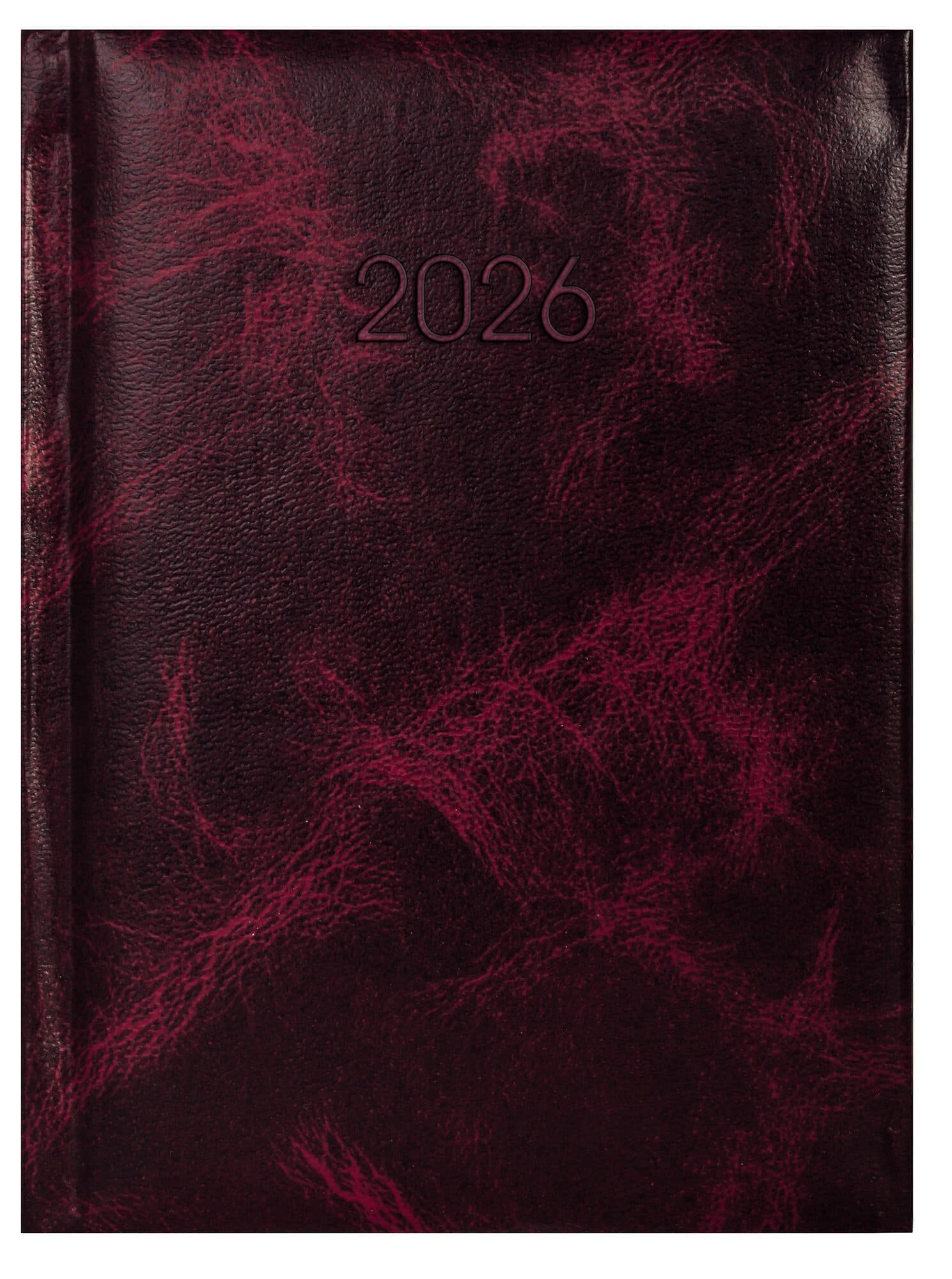 Ежедневник А5 Economix датированный 2025 Prime бордо E21816-18