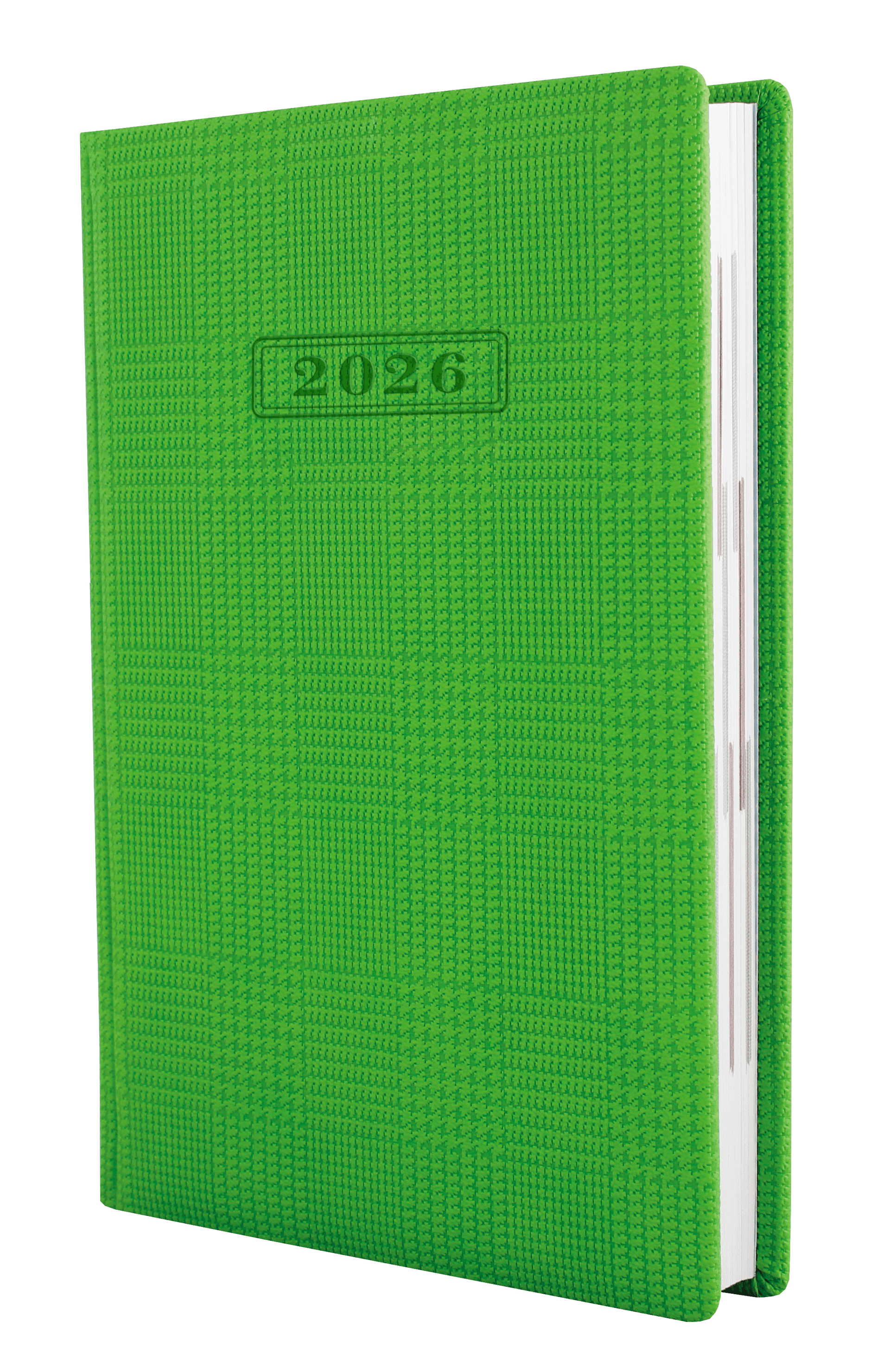 Ежедневник А5 Optima датированный 2025 Glen салатовый O25201-13