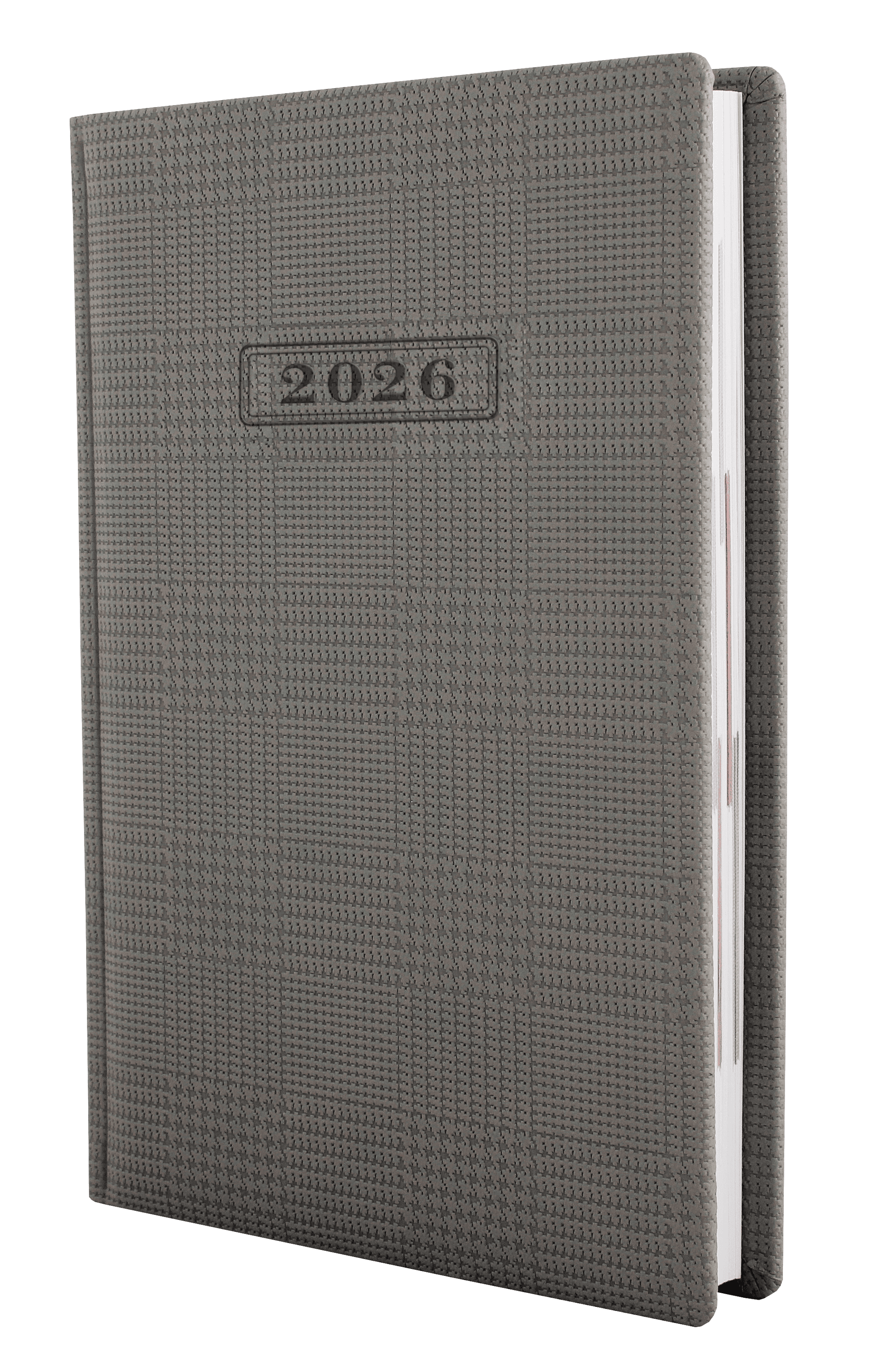 Ежедневник А5 Optima датированный 2025 Glen светло-серый O25201-10