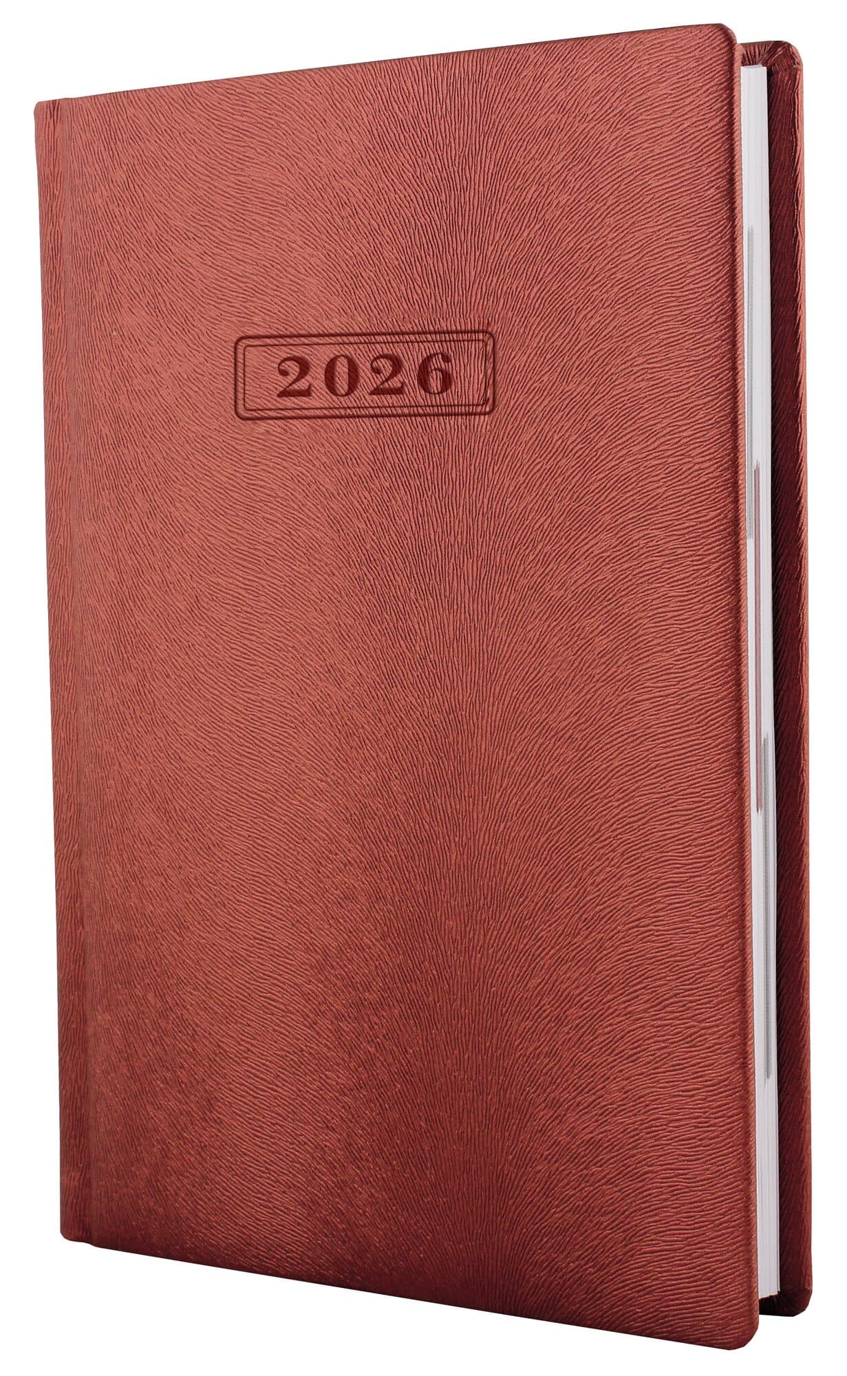 Ежедневник А5 Optima датированный 2025 Mink бронзовый металлик O25237-18