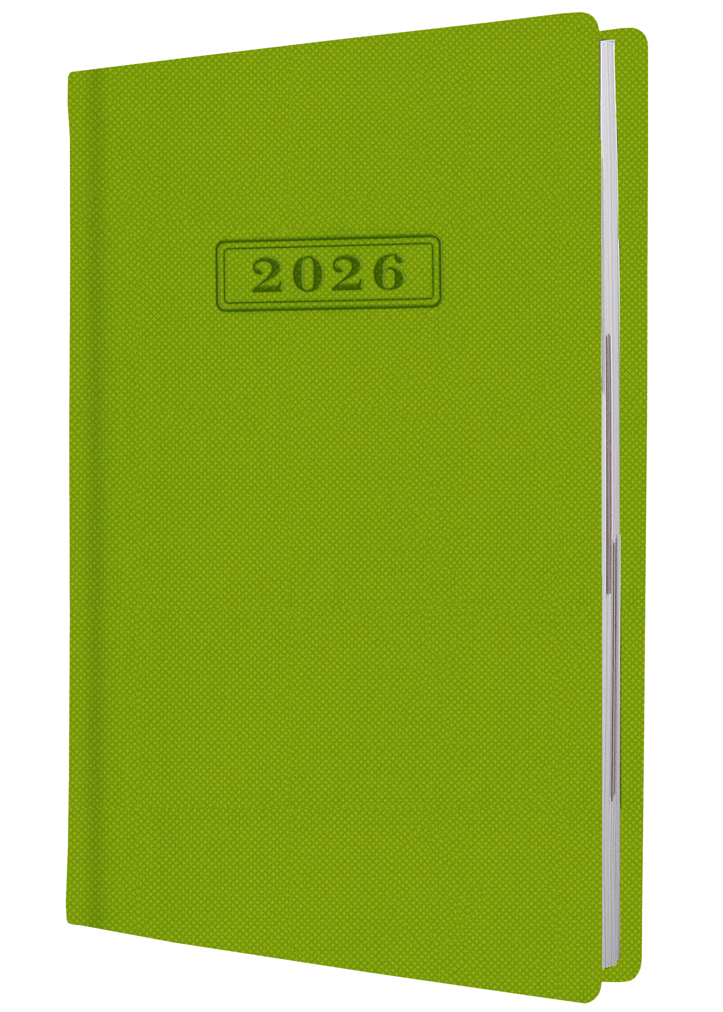 Ежедневник А5 Optima датированный 2025 SQUARE фисташковый O25204-67