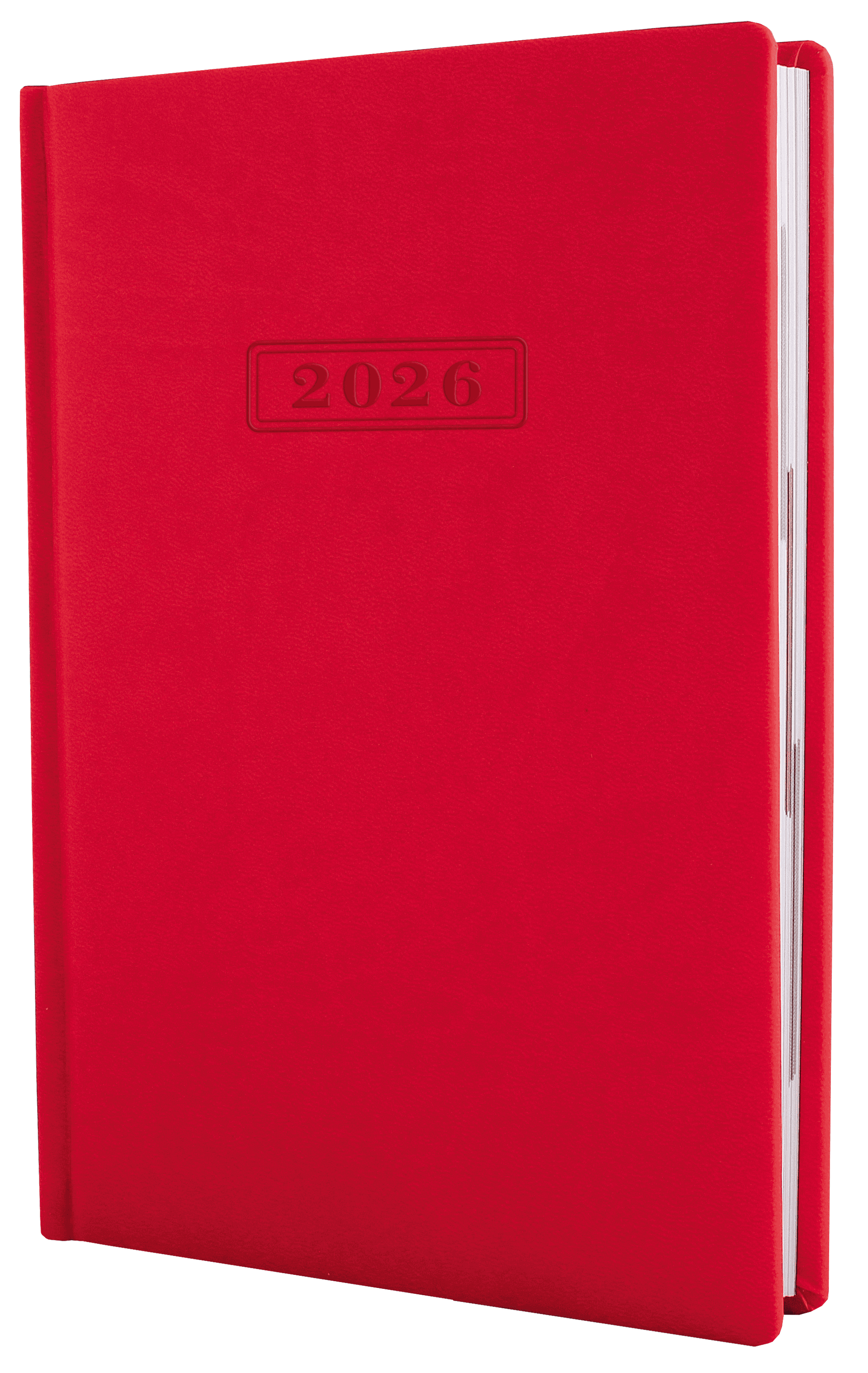 Ежедневник А5 Optima датированный 2025 Vivella красный O25230-03