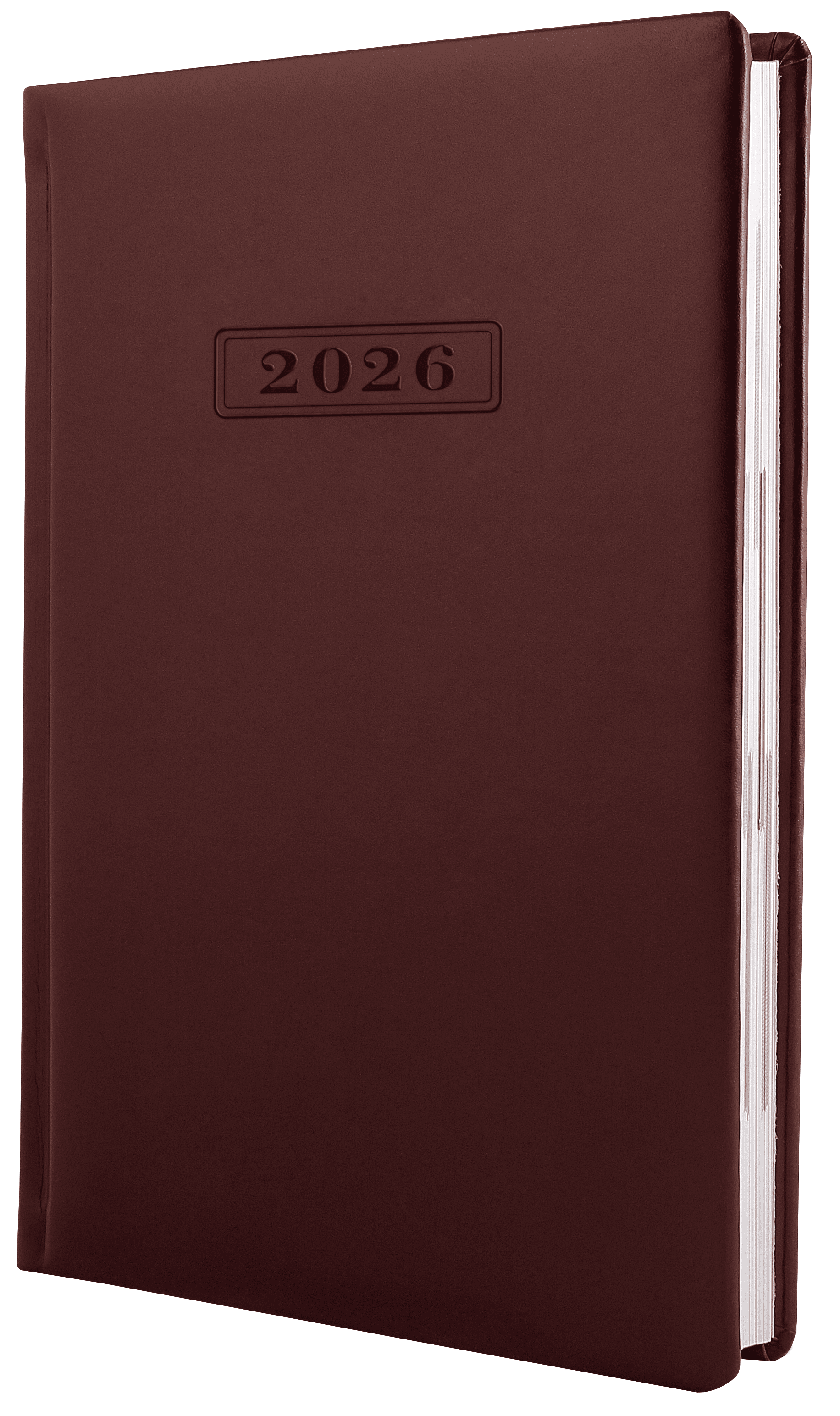 Щоден. А5 "Optima" дат2026 Perfect коричн. №O25234-07(20)
