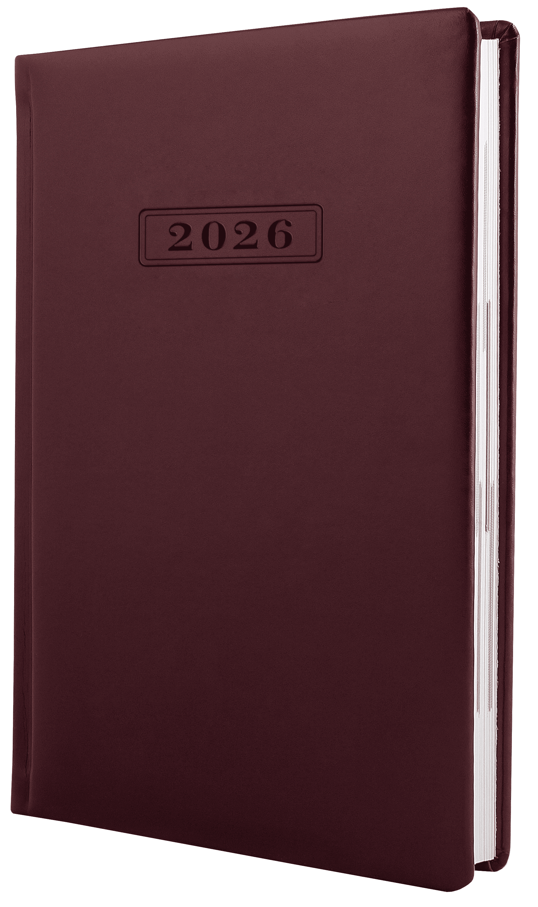 Ежедневник А5 Optima датированный 2025 Perfect бордо №O25234-18