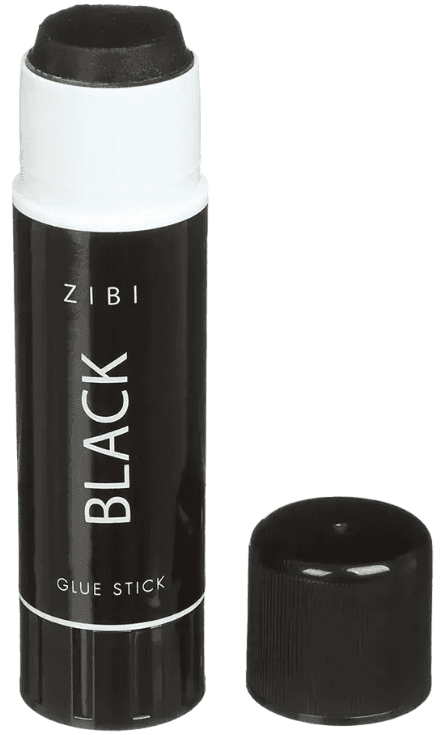 Клей-карандаш "Zibi" №ZB.6308 22гр Black PVP(12)