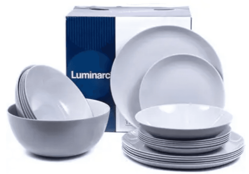 Сервіз столовий скло 19предм. "Luminarc.Diwali Granit" №P2920/36632