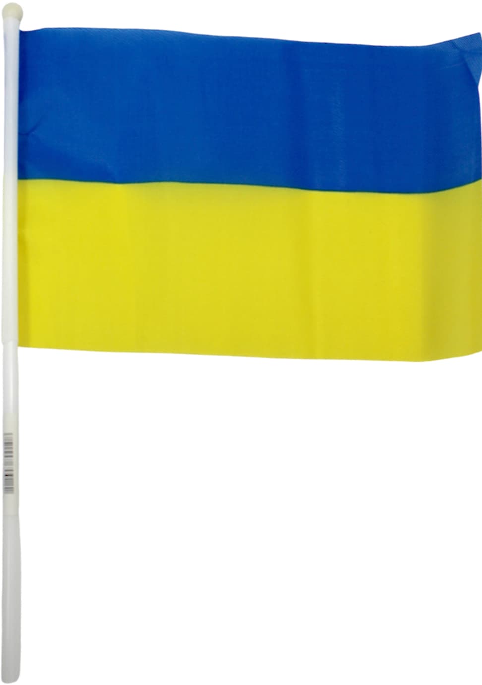 Флажок Украина с палочкой 21х14см №780010(10)