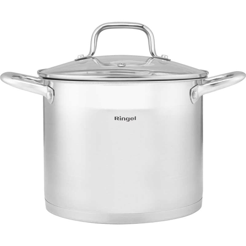 Кастрюля нерж. "Ringel Curry" 26см 8,4л с крышкой №RG-2020-24(6)