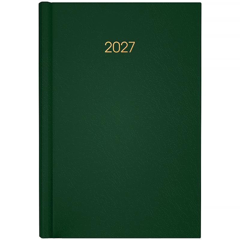 Щоден. А5 "Axent" дат2027 Classic City з/т темно-зелений №8842-27-3-A(12)