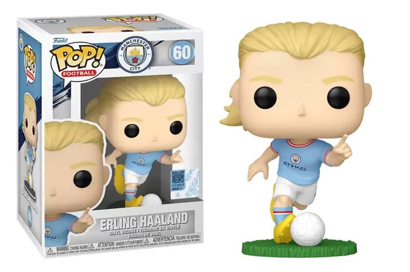 Фігурка FUNKO POP! серії "Манчестер Сіті" - ЕРЛІНГ ХОЛАНД №75113/КіддіСвіт/(6)