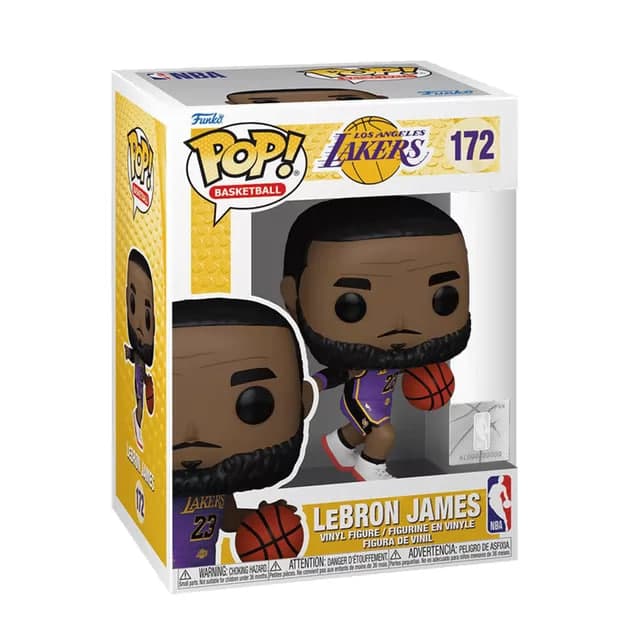 Фігурка FUNKO POP! серії "NBA: Los Angeles Lakers" - ЛЕБРОН ДЖЕЙМС №75117/КіддіСвіт/(6)