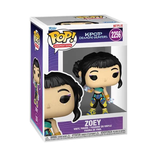 Фігурка Funko Pop! cерії "Кейпоп-мисливиці на демонів" - Зої №95267/Кідді Світ/