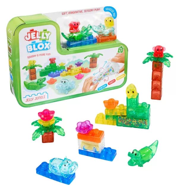 Конструктор сенсорний Jelly Blox - Джунглі №937532/КіддіСвіт/