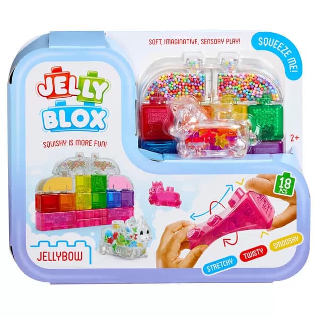 Конструктор сенсорний Jelly Blox - Веселка №937686/КіддіСвіт/
