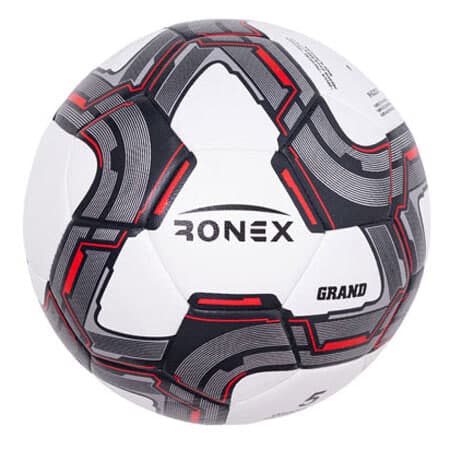 М'яч футбольний Ronex Grand сірий №PHG202309