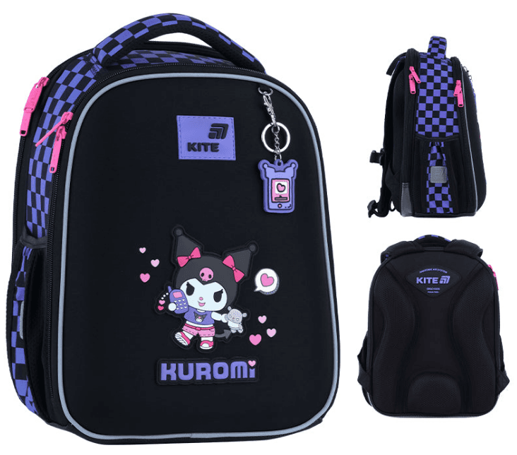 Рюкзак каркасный "Kite" Hello Kitty 2от.,2карм. №HK26-555S-3(4)