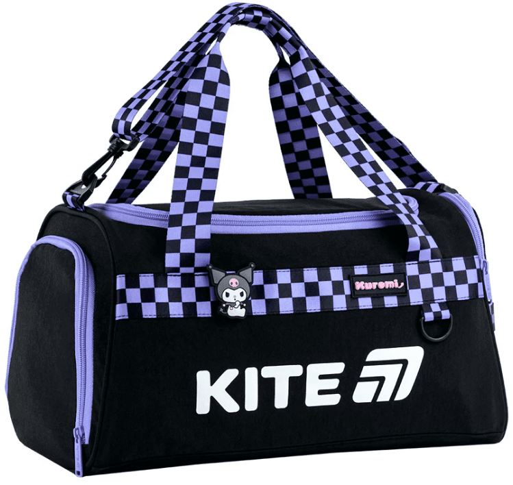 Сумка спортивная "Kite" 2505 Kuromi 1от.,3карм. №HK26-2505