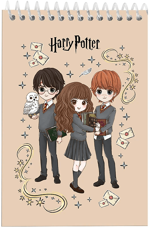 Блокнот пруж. А6 48л. б/лин. Harry Potter №HP26-196/Kite/(20)