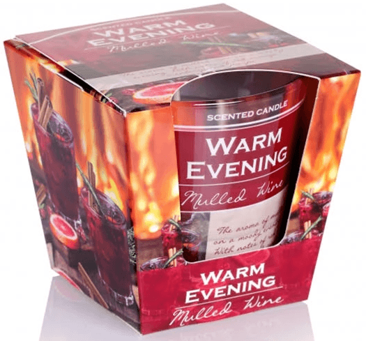 Свеча с ароматом "Bartek candles" 115г/30час. Mulled Wine(12)