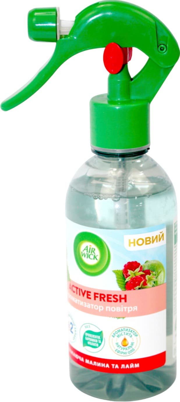 Освіжувач повітря AirWick Освіжаюча малина та лайм 237мл(6)