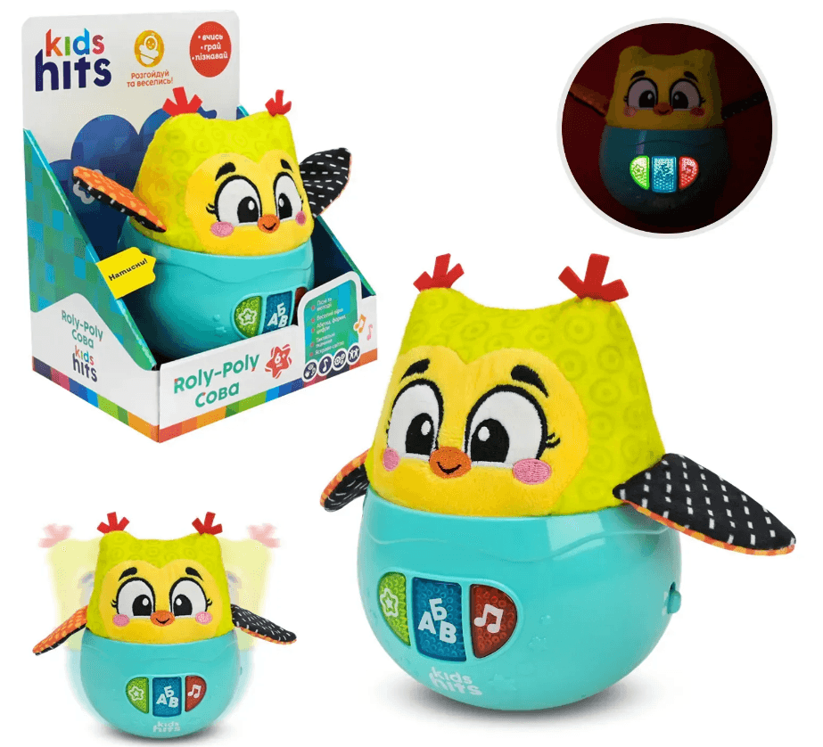 Неваляшка Совеня Kids Hits в кор-ці №KH64/001(6) КІ