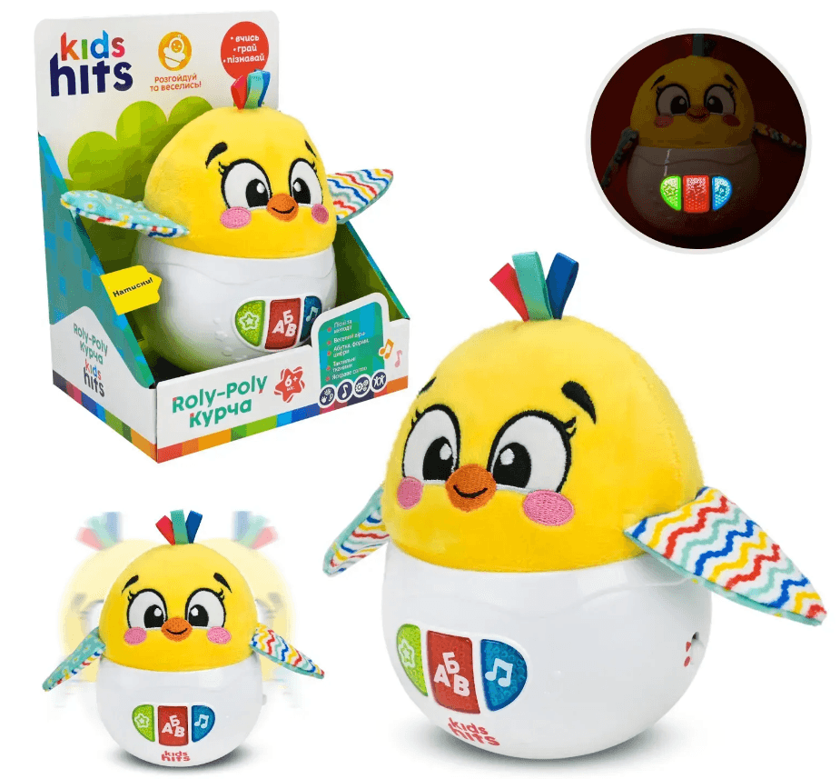 Неваляшка Курча Kids Hits в кор-ці №KH64/002(6) КІ