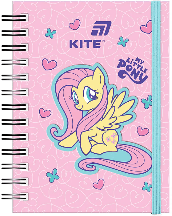 Блокнот пруж. А6 80л. вырубка My Little Pony №LP26-229/Kite/(50)