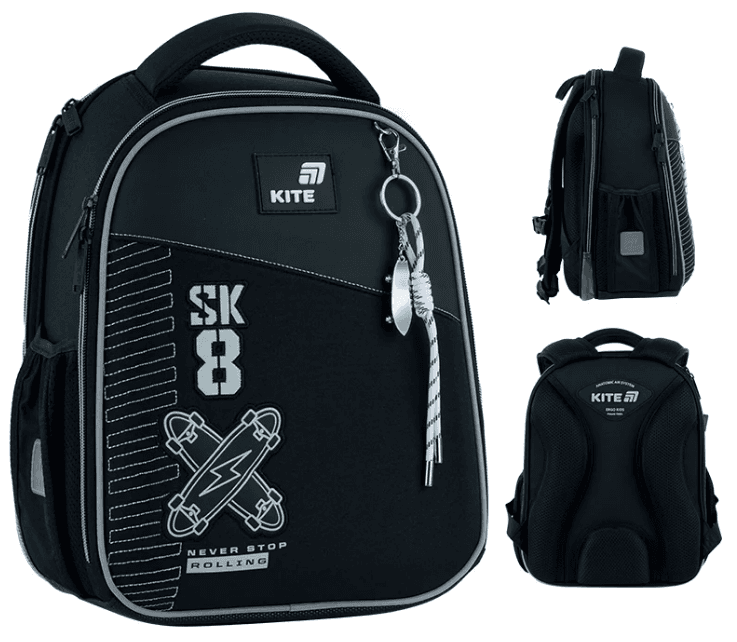 Рюкзак каркасный "Kite" Education Skate 1от.,3карм. №K26-555S-7