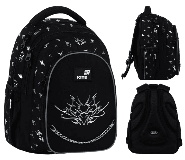 Рюкзак "Kite" Education teens Gothic Elegance 3від.,2карм. №K26-8001L(6)(10)