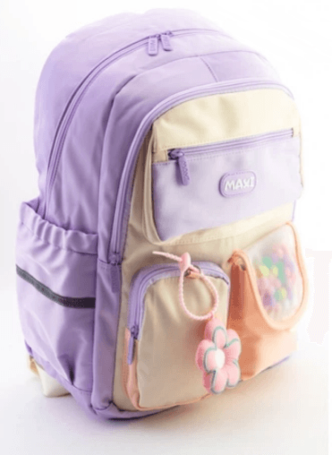 Рюкзак 2від.,5карм. 18" №90187-purple(20)