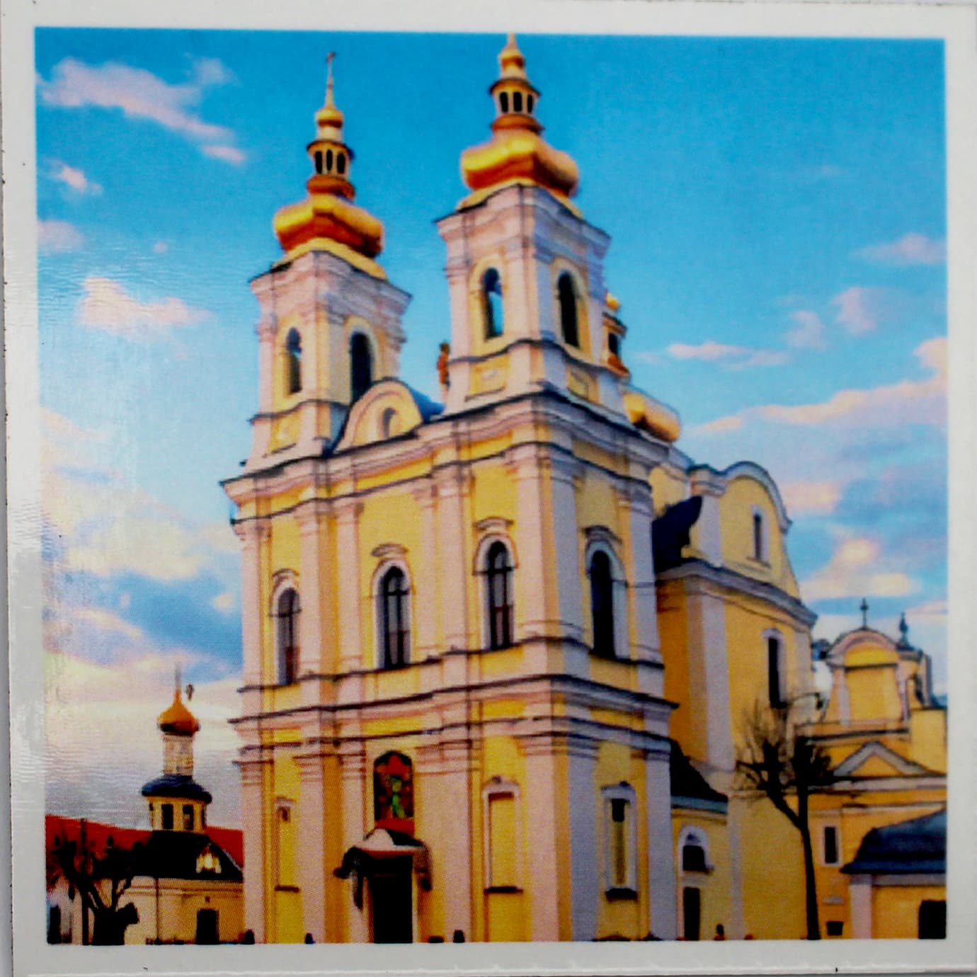 Магнит 7х7 №15 "Собор"/НСВ/