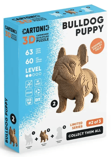 Пазлы 3D "Cartonic" Bulldog Puppy