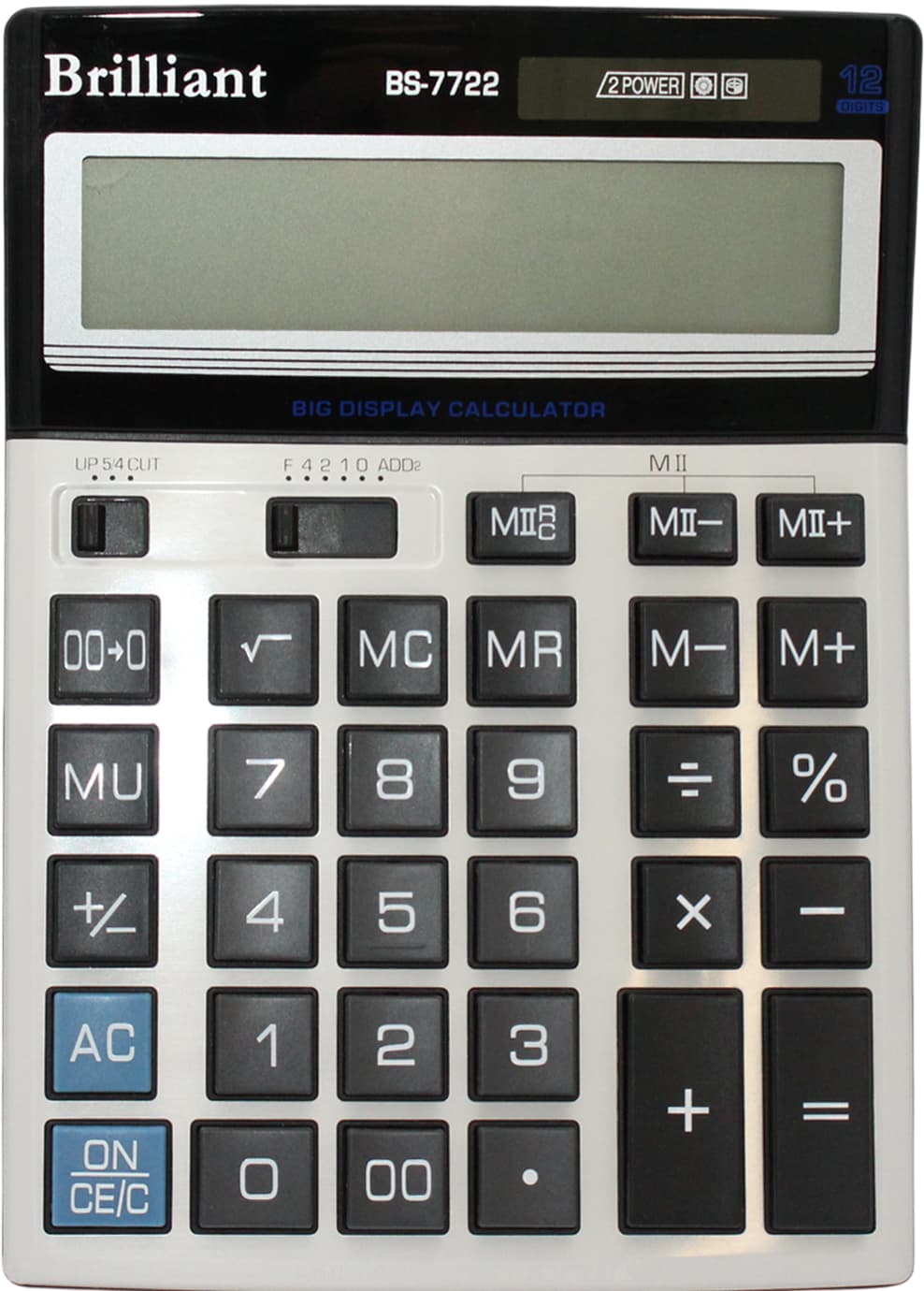 Калькулятор "Brilliant" №BS-7722 (12-разряд.)(10)