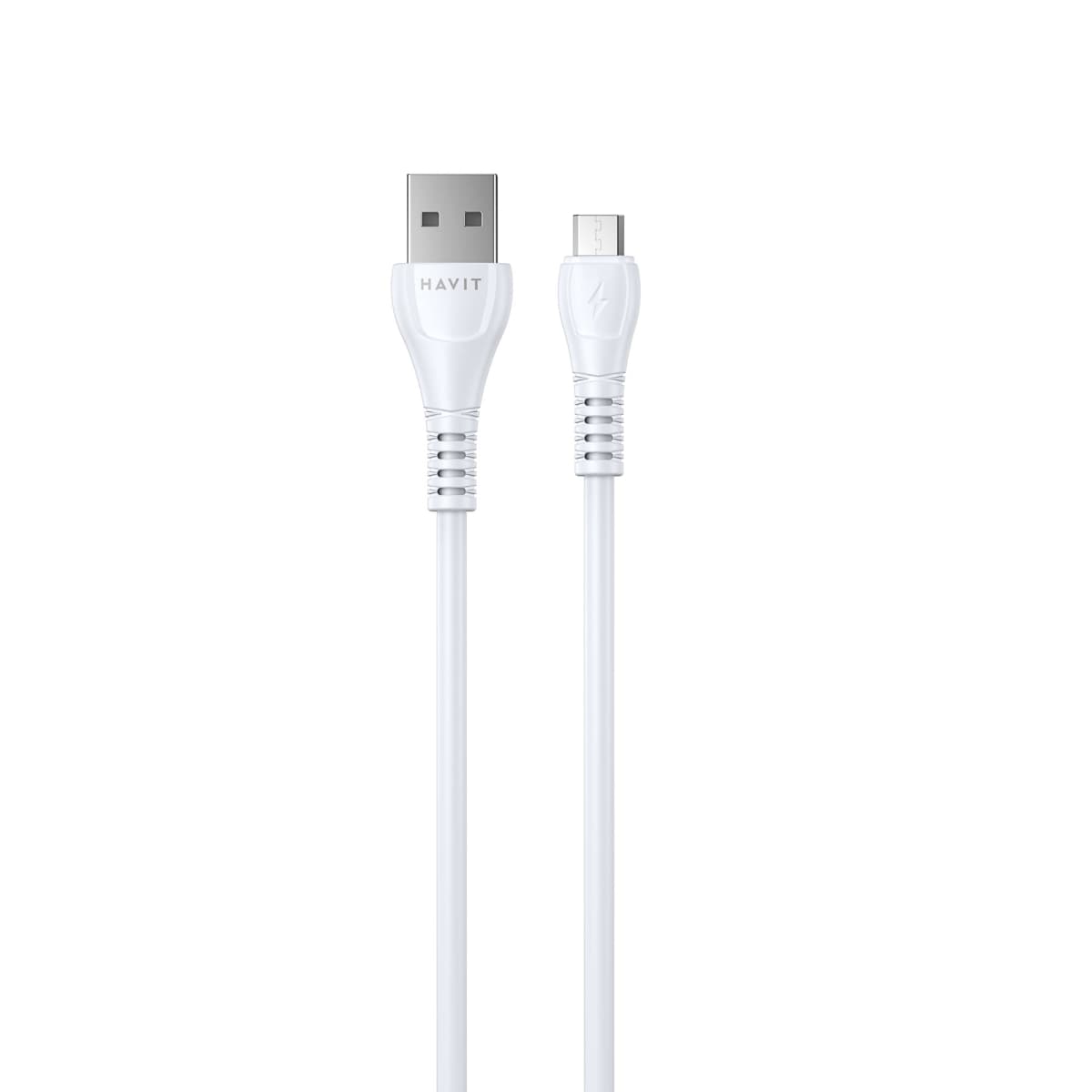Кабель USB > microUSB Havit HV-CB640C 2.1A 1м white