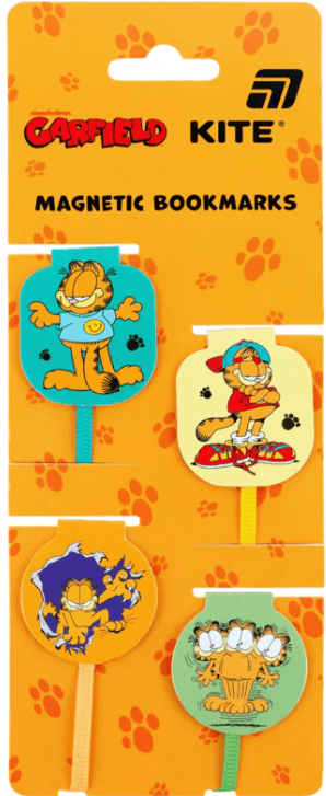 Набор закладок-ляссе магнит."Kite" Garfield №GF26-497