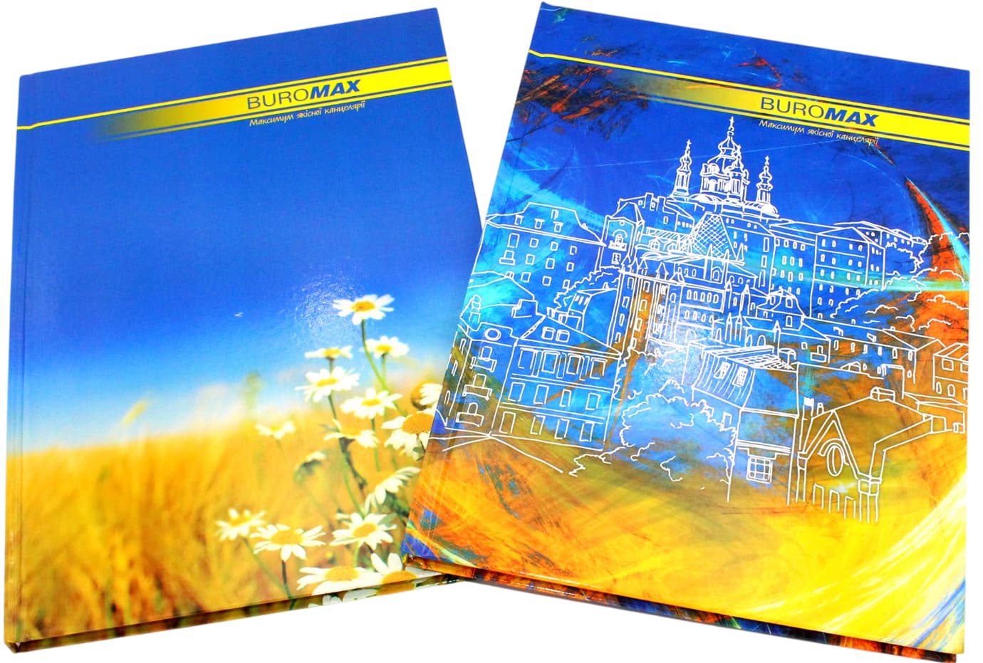 Книга-канц. А4 96арк. лін. тв. лам. офс. "Nature" асорті №BM.2401i/Buromax/
