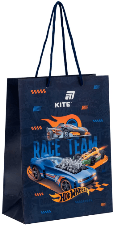 Пакет подарочный бумаж. "Kite" Hot Wheels №HW26-265 18х24см(5)