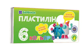Пластилін 6 кольор. №6-430