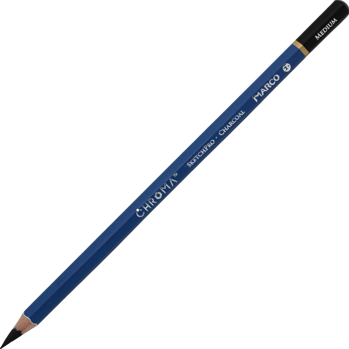  Карандаш угольный Marco Chroma Medium (12) (144) №1040M-12CB