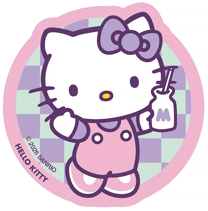 Бейдж "Kite" №HK26-3011-1 Hello Kitty на липучке