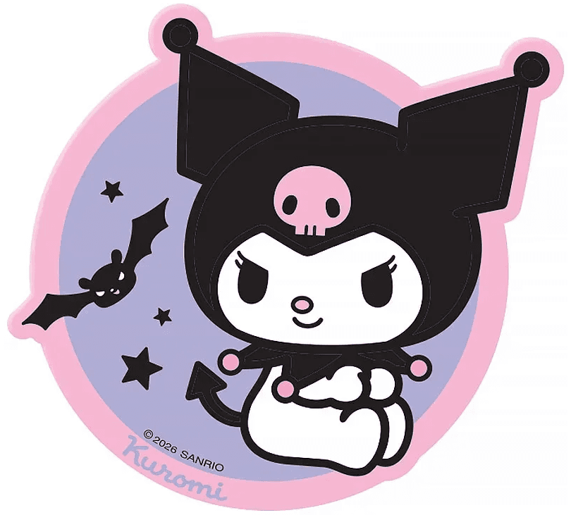 Бейдж "Kite" №HK26-3011-2 Kuromi на липучке