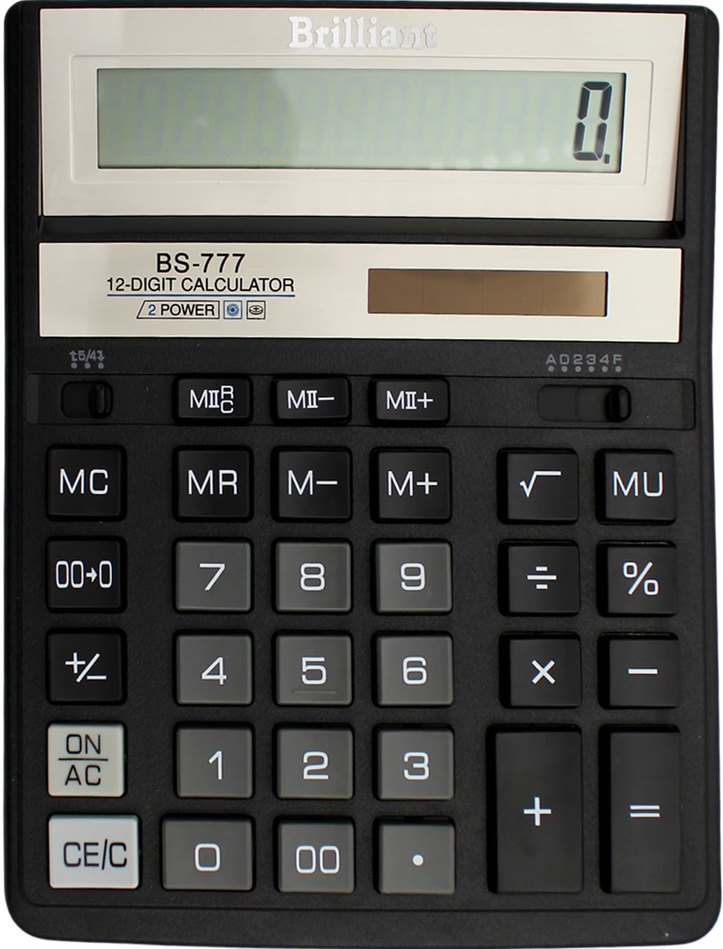 Калькулятор Brilliant BS-777BK 12-разрядный