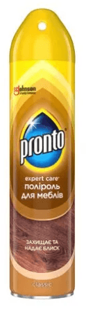 Полироль для мебели Pronto (аэрозоль) 250 мл Классик (12)