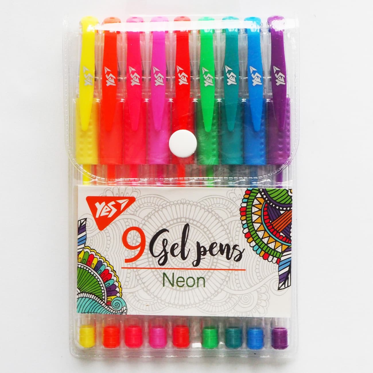 Набор ручек гел. "Yes" №420432 Neon 9шт(12)(144)