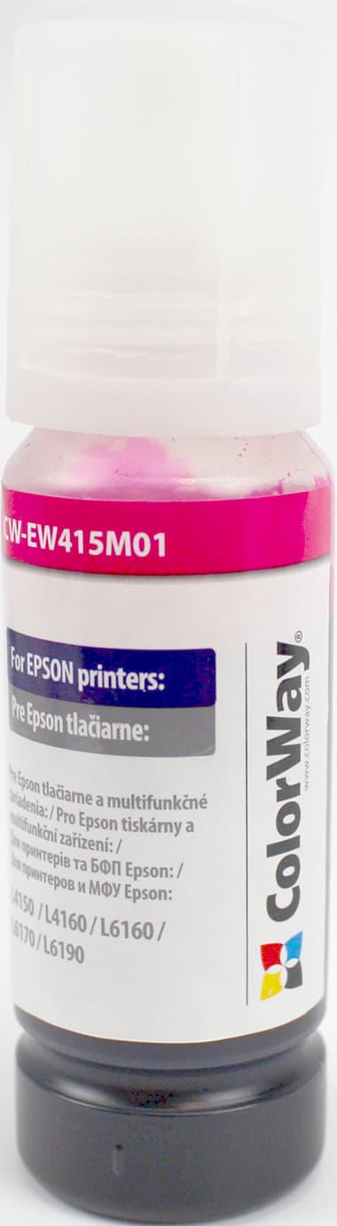 Чорнило ColorWay Epson L-4150/4160/6160/6170 70мл magenta